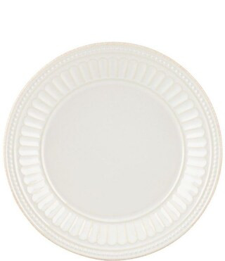 French Perle Groove Stoneware Dessert Plate | Dillard's