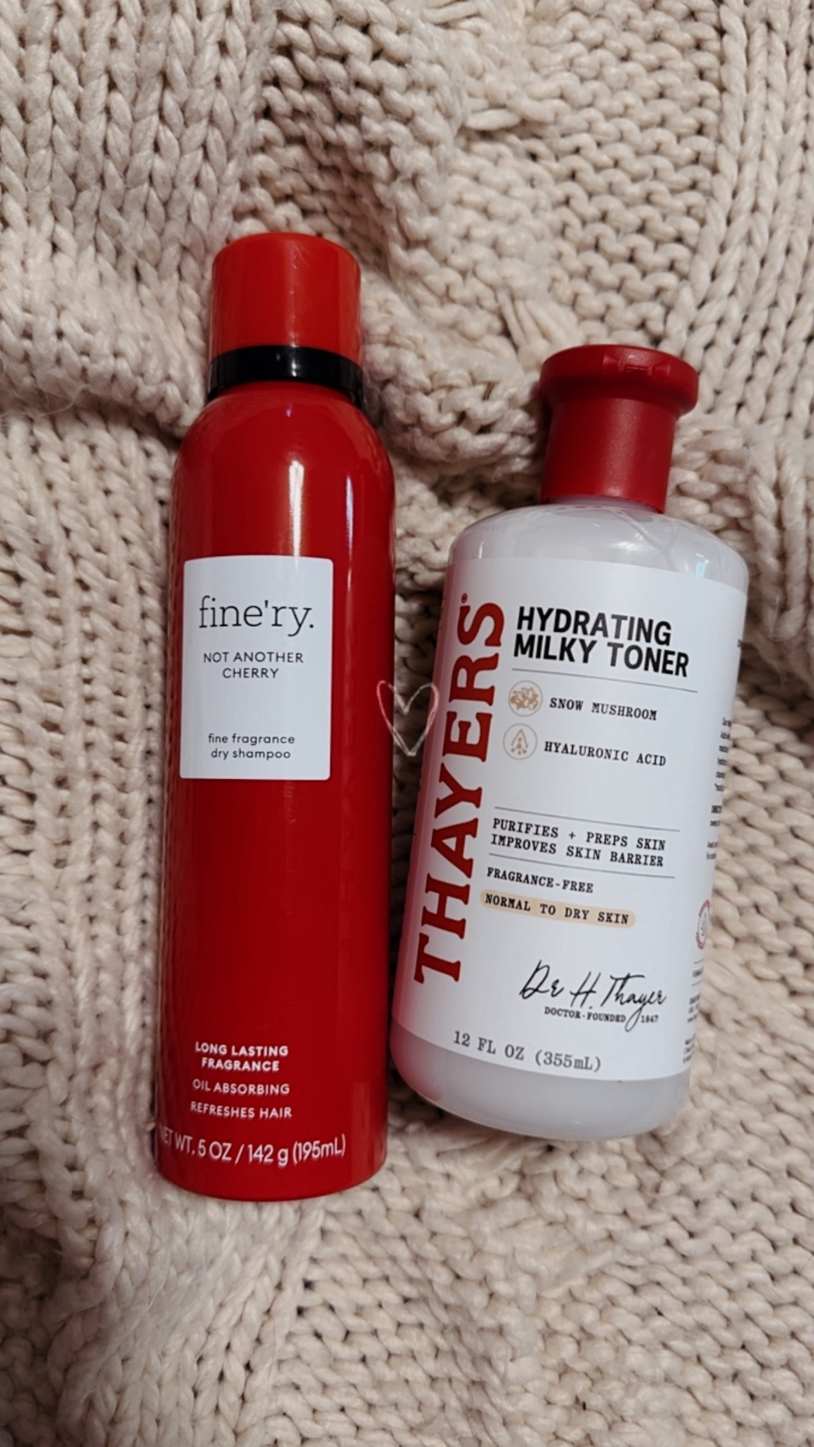 If you want flawless skin & a sweet smell; 
Add these to your winter must haves ❤️🥛 #finery #sweetsmell #healthyskin #thayers 

#LTKselfcare #LTKmomlife #LTKmorningroutine
