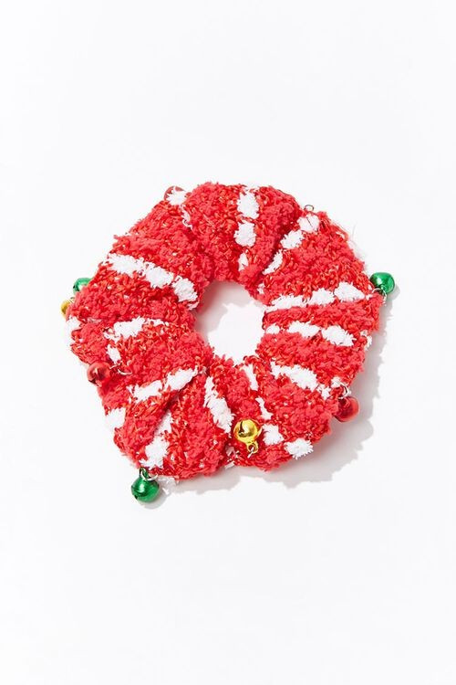 Plush Bell Charm Scrunchie | Forever 21 (US)