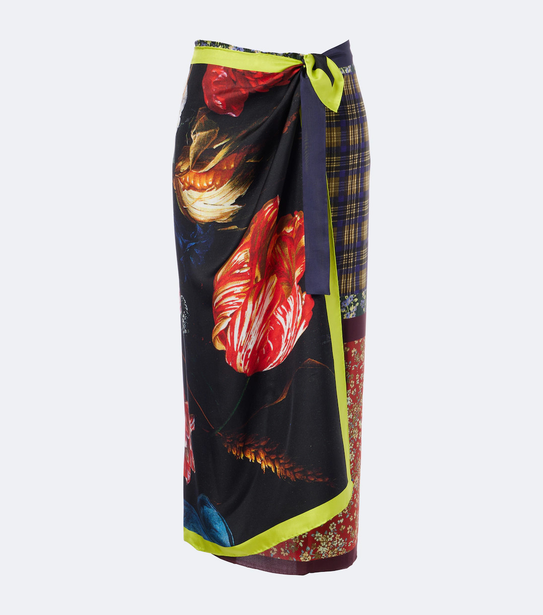 Printed silk wrap skirt | Mytheresa (US/CA)
