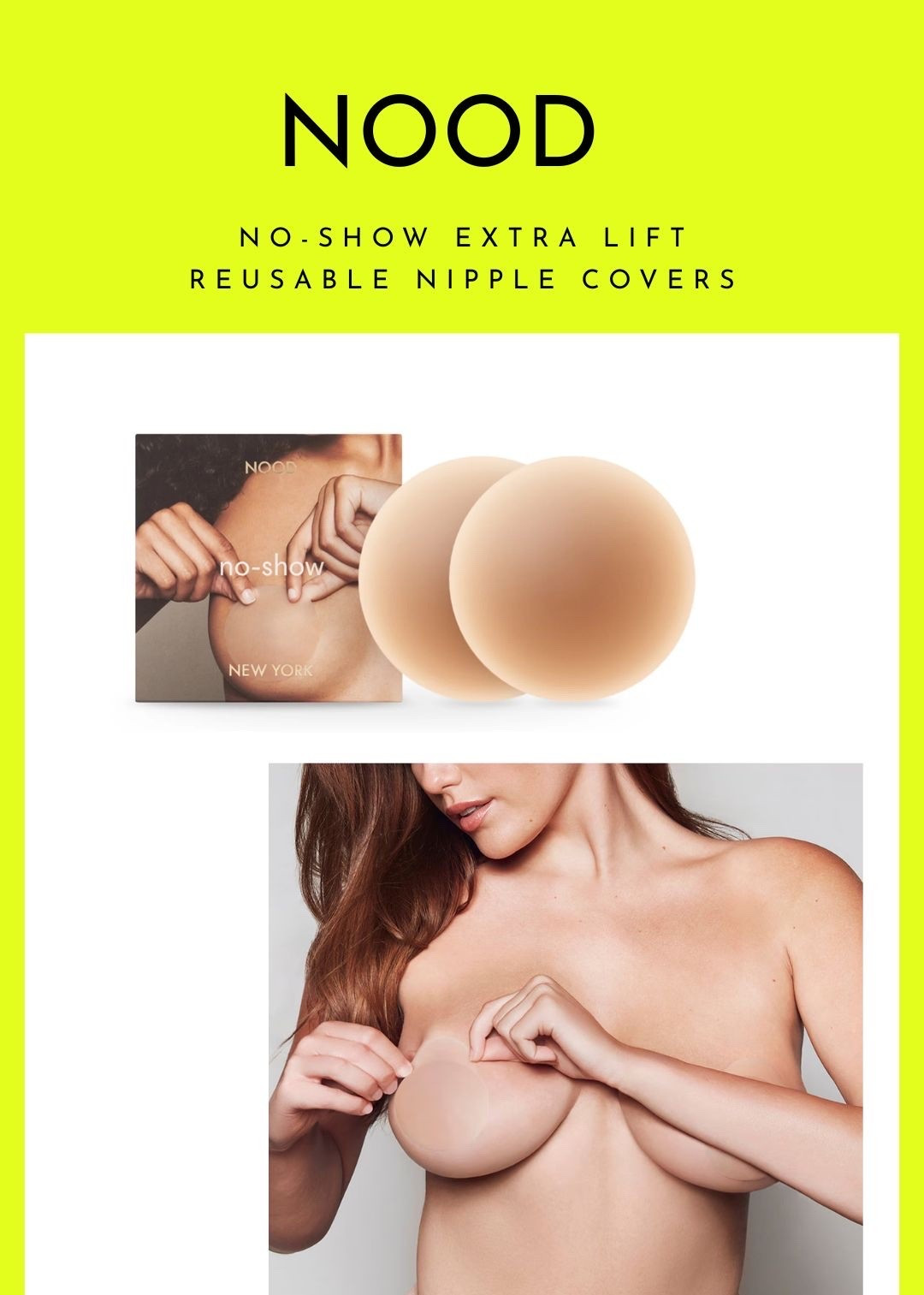 these nipple covers are a GAME CHANGER for going braless !! 

perfect for deep plunging necklines!

#LTKMidsize