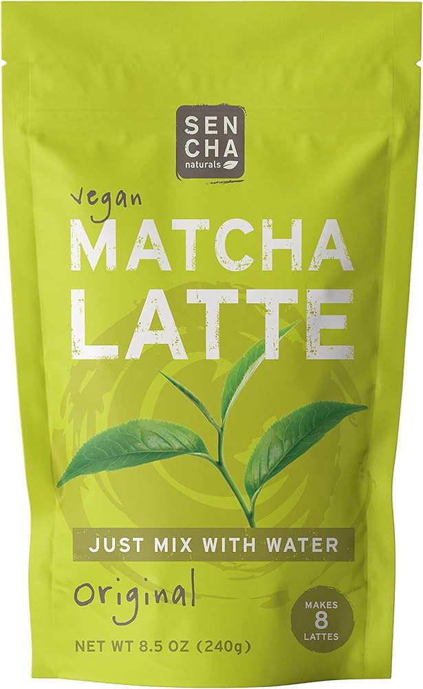 SEN CHA Naturals Original Vegan Matcha Latte, Organic Sweet Matcha Latte Powder, Dairy-Free All-i... | Amazon (US)