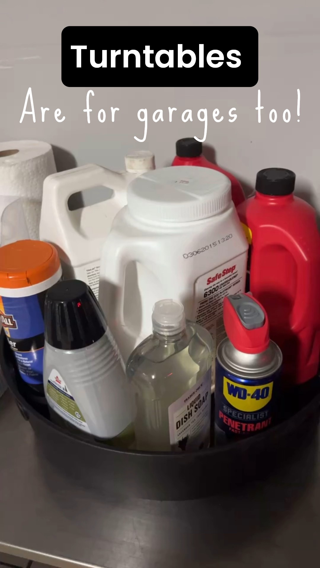 I love using turntables in garages! This large one from Target is a fave of mine!

#LTKHome #LTKFindsUnder50 #LTKSaleAlert