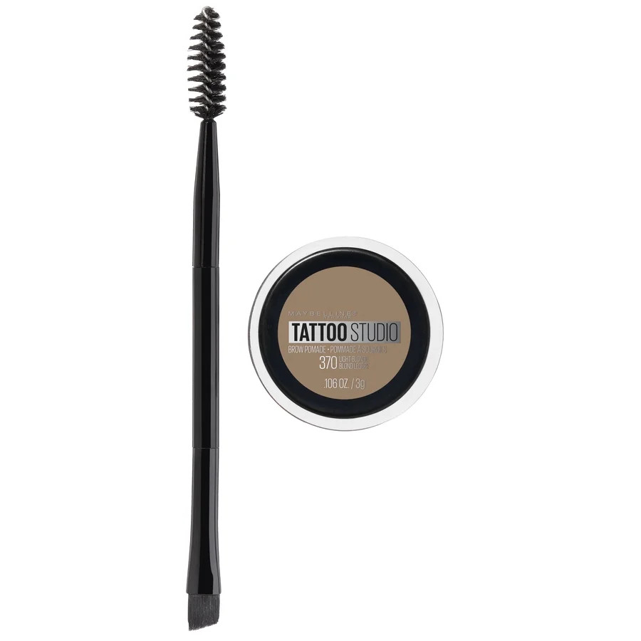 Maybelline TattooStudio Brow Pomade Long Lasting, Buildable, Eyebrow Makeup, Soft Brown, 0.106 oz... | Walmart (US)