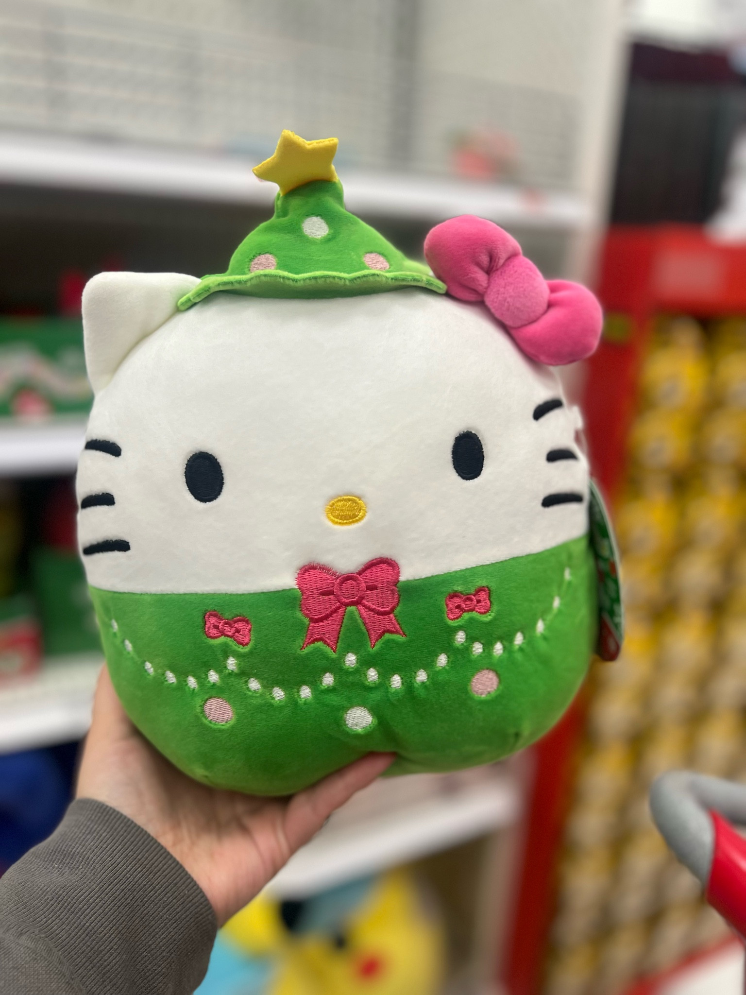 Squishmallows 8" Hello Kitty Christmas Tree Plush - Officially Licensed Kellytoy - Collectible Sanrio Hello Kitty Stuffed Toy - Gift for Kids - 8 Inch

#LTKKids #LTKHoliday #LTKGiftGuide