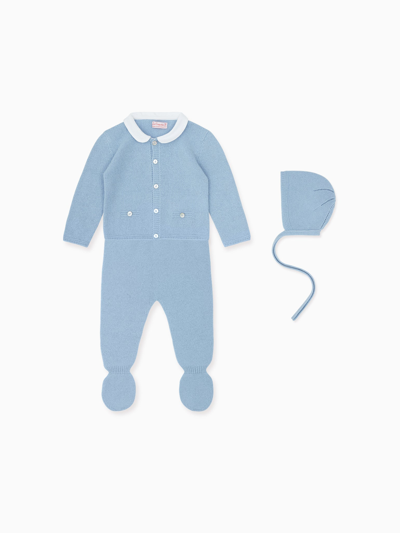 Blue Vinto Cashmere Baby Gift Box Set | La Coqueta (US)