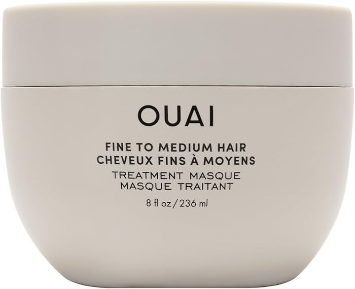 OUAI Fine to Medium Hair Treatment Masque - Hydrating Hair Mask to Help Repair Strands & Increase... | Amazon (US)