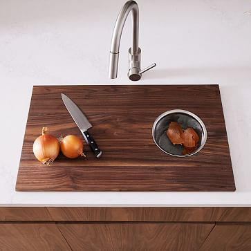 StoneWon Designs Co. Over-The-Sink Cutting Board | West Elm (US)