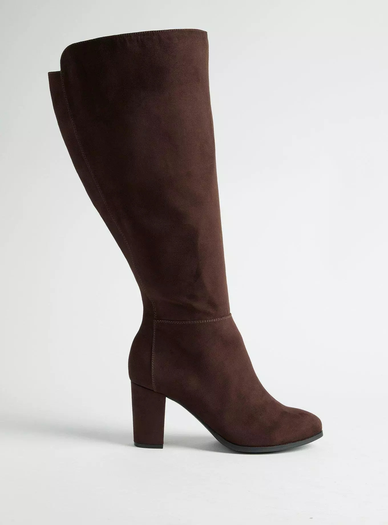 Almond Toe Heel Knee Boot (WW) | Torrid (US & Canada)