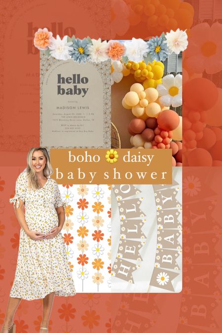 Boho daisy baby showDaisy

#LTKparties #LTKbump #LTKbaby