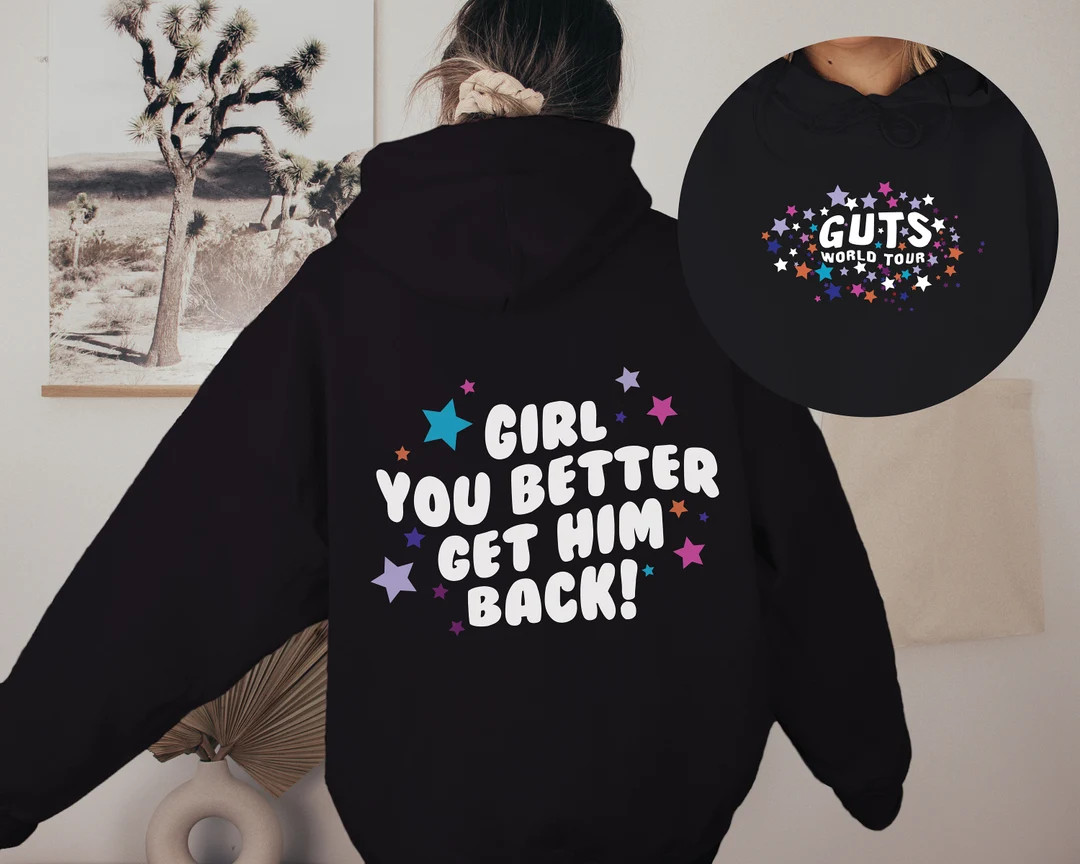 Get Him Back Hoodie GUTS World Tour 2024 - Etsy | Etsy (US)