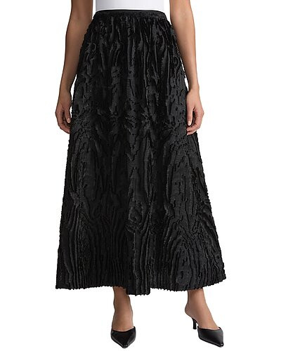 A-Line Lower Calf Length Skirt | Gilt & Gilt City