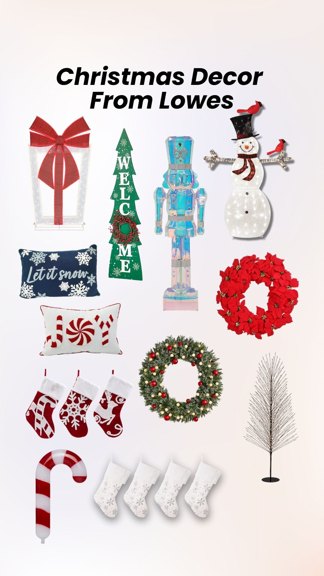 Holiday decor clearance picks from Lowes.

#LTKSaleAlert #LTKHoliday #LTKHome