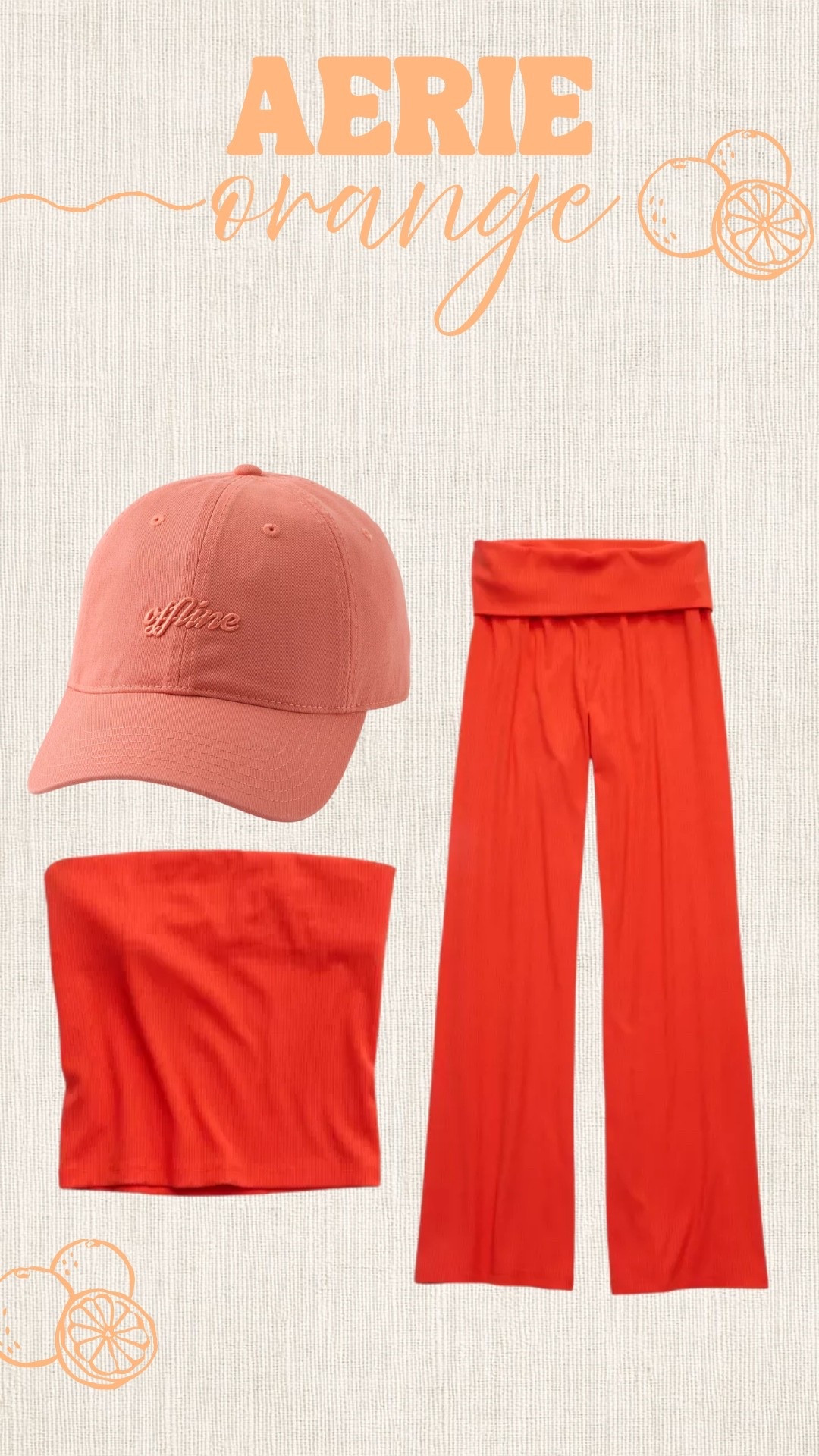 The cutest orange outfit from aerie 🍊🧡

#LTKgrwm #LTKootd #LTKdayinmylife