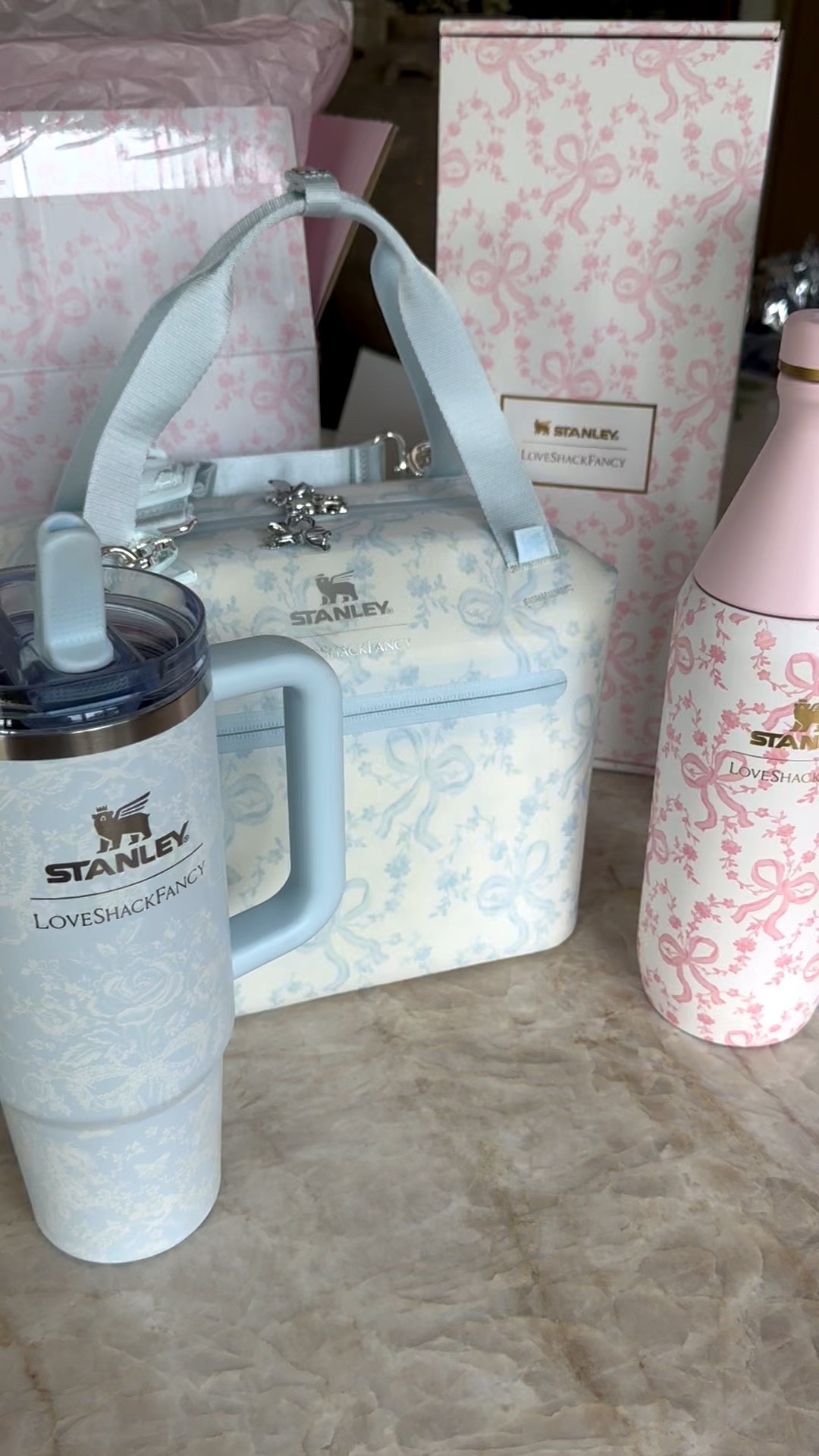 Stanley just launched a brand new drop with Love Shack Fancy! They JUST launched this morning and it will sell out! If you want any of these pieces, I highly recommend snagging them before they sell out!!! They are the absolute perfect gifts cause not only are they so beautiful, but they package beautifully and they’re practical so you know what the give people will actually use and love!

I have the Holiday Quencher® ProTour Flip Straw Tumbler, the Holiday All Day Slim Bottle, and the Holiday All Day Julienne Mini Cooler

@stanley_brand #StanleyPartner 

#LTKGiftGuide #LTKHoliday