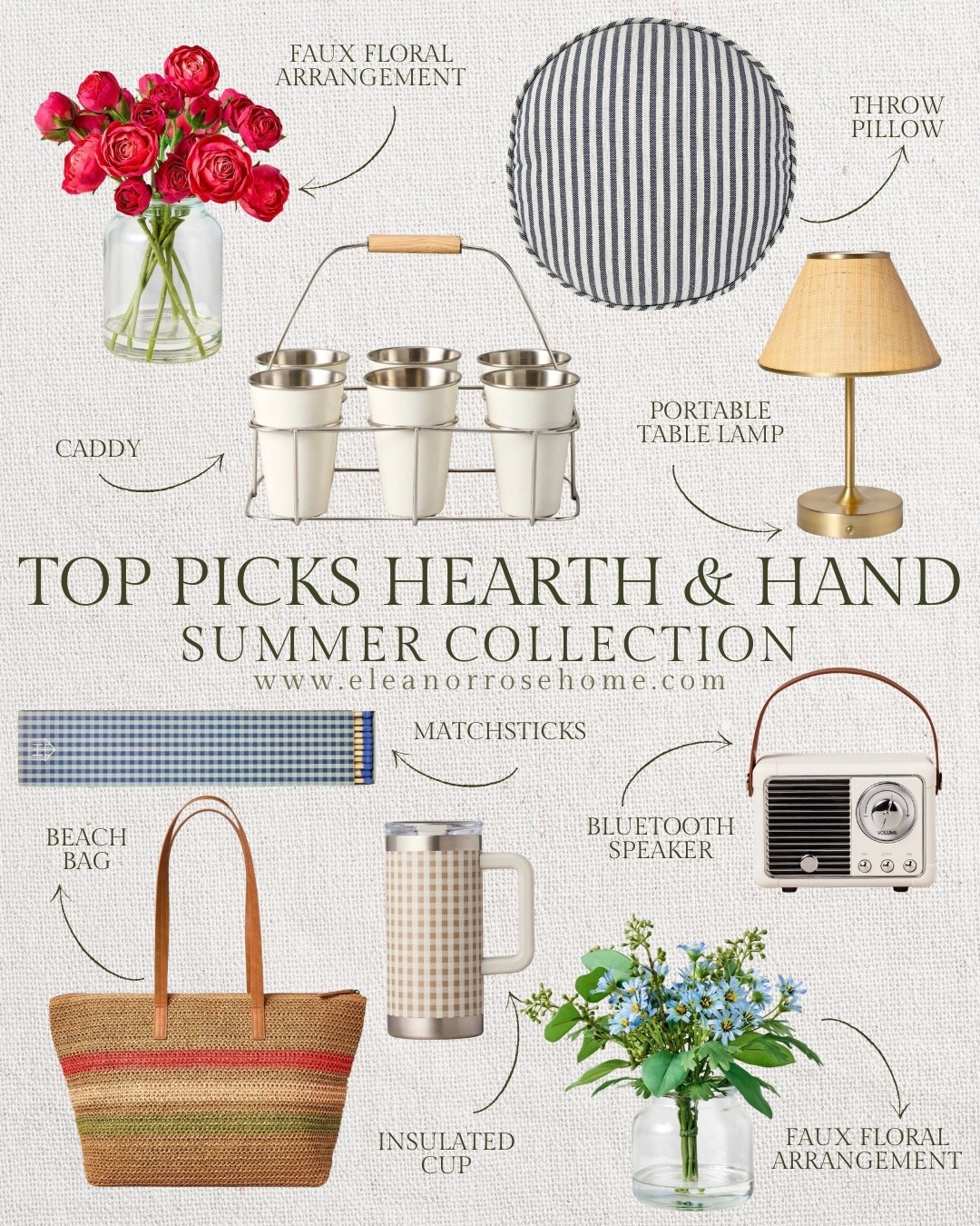 My top picks from the new Hearth & Hand summer collection at Target. 

#LTKHome #LTKSeasonal