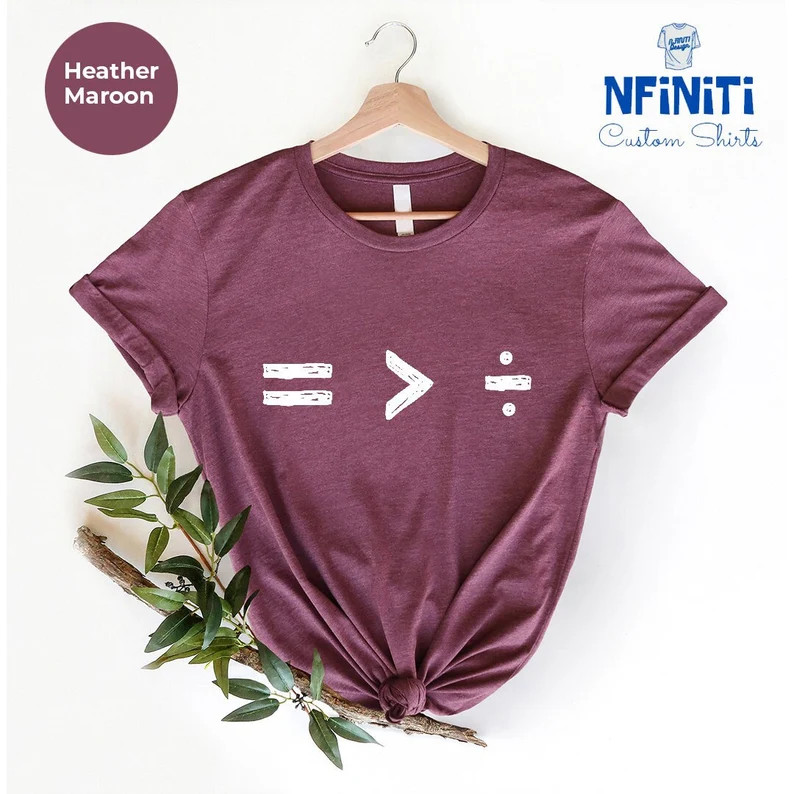 Math Lover Shirt, Math Shirt, Math Teacher Shirt, Gift For Teacher, Sleighing Math Problem, Mathi... | Etsy (US)