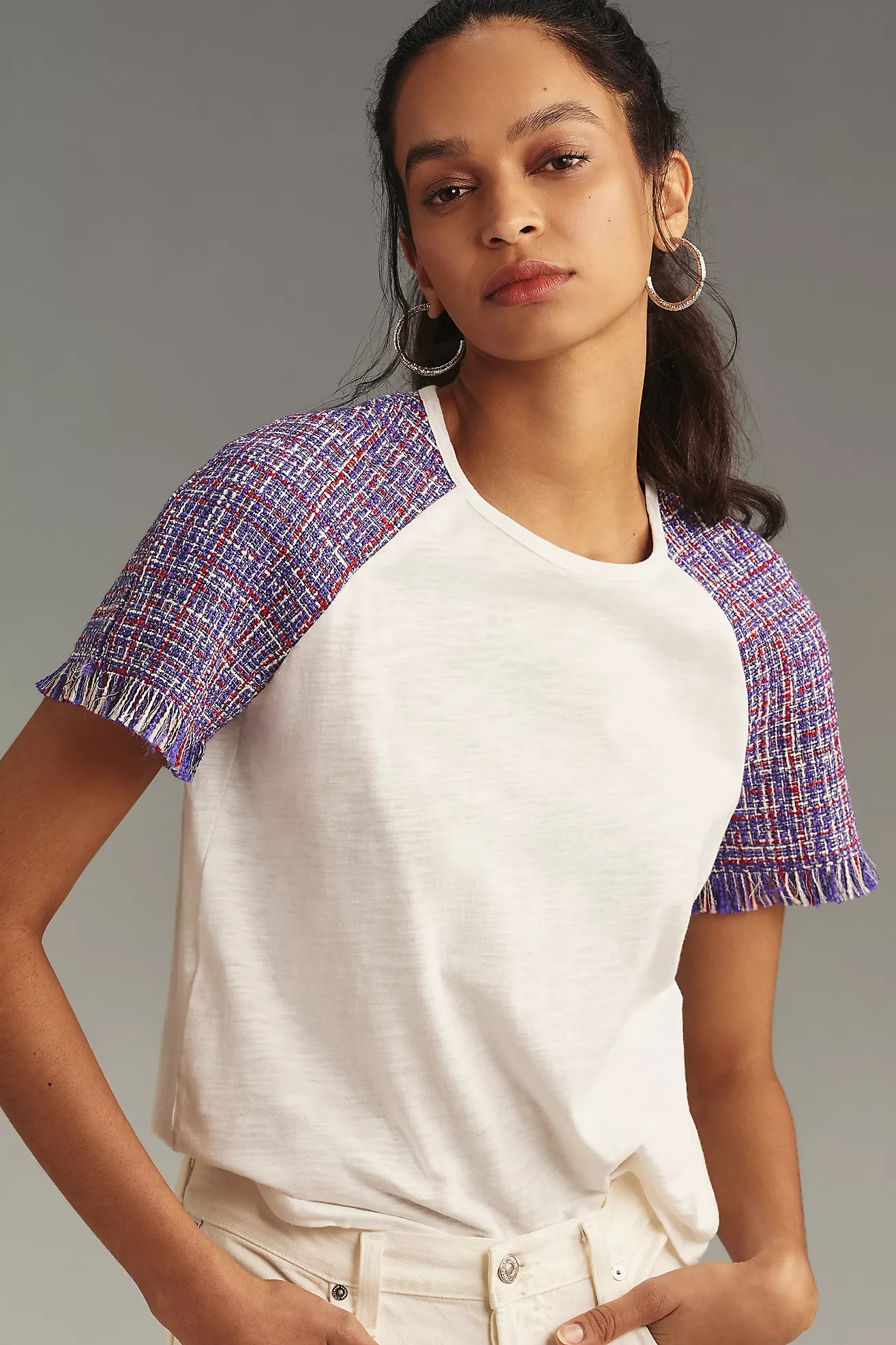 Sunday in Brooklyn Tweed-Sleeve Tee | Anthropologie (US)