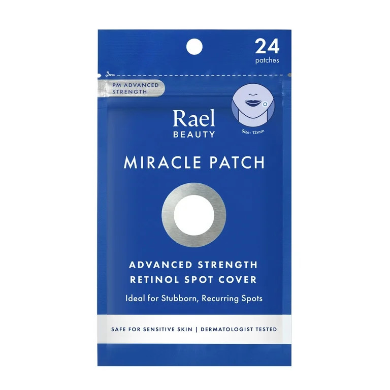 Rael Miracle Patch Advanced Strength Retinol Spot Cover, for Stubborn Pimples, 24 Count | Walmart (US)