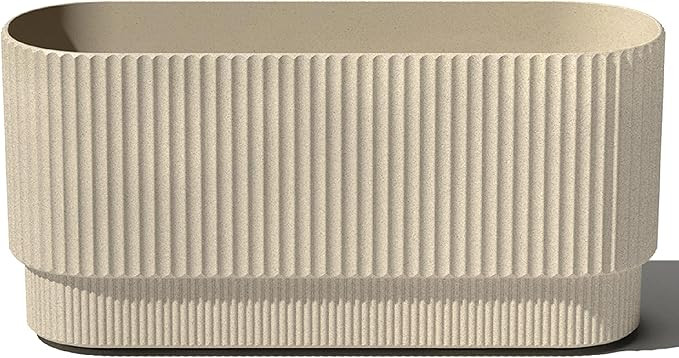 Veradek Demi Series Long Planter for Porch, Patio, Backyard | Durable Plastic-Concrete Material |... | Amazon (US)