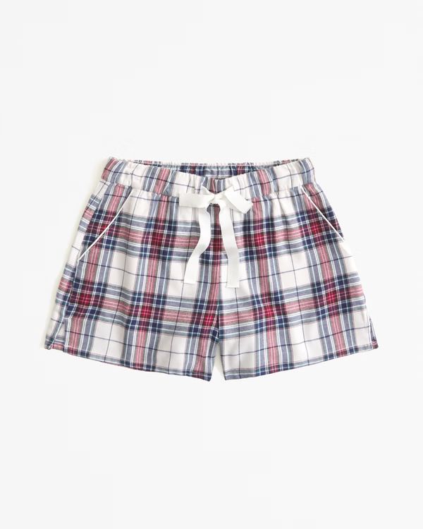 Flannel Sleep Short | Abercrombie & Fitch (US)