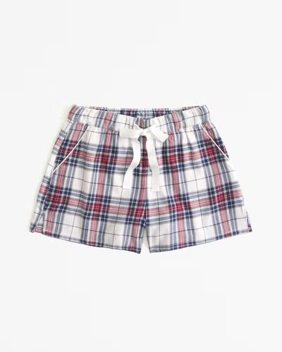 Flannel Sleep Short | Abercrombie & Fitch (US)