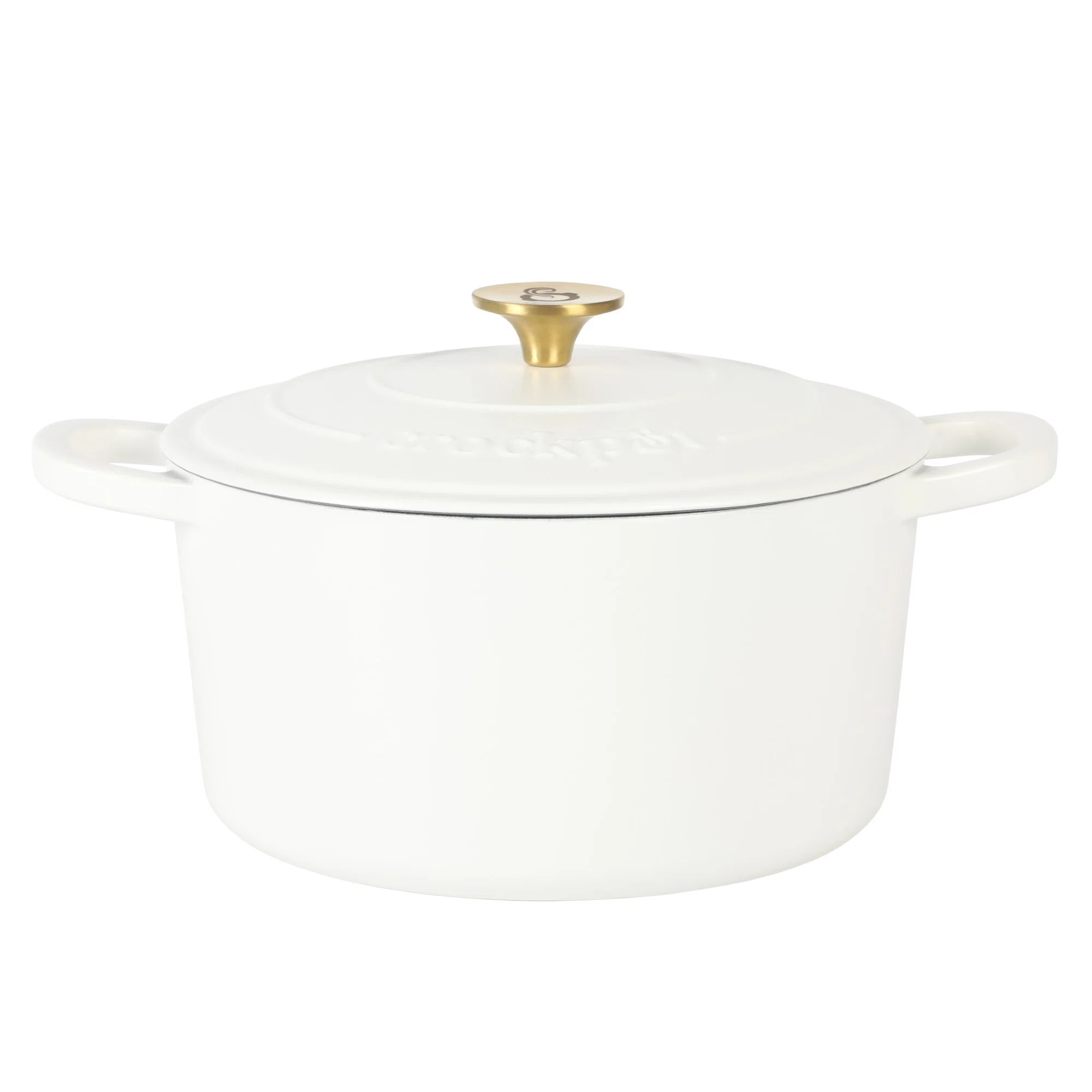 Crock-Pot Artisan Non-Stick Cast Iron Round Dutch Oven & Reviews | Wayfair | Wayfair North America
