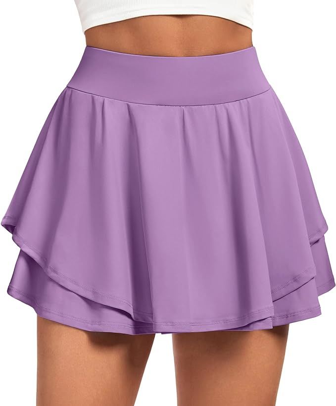 IUGA Tennis Skirts for Women with Pockets Shorts Athletic Golf Skorts Skirts for Women High Waist... | Amazon (US)