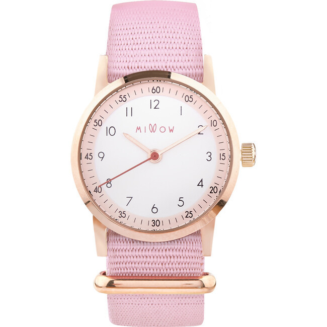 Millow Blossom Watch, Pink Dragee and Rose Gold | Maisonette