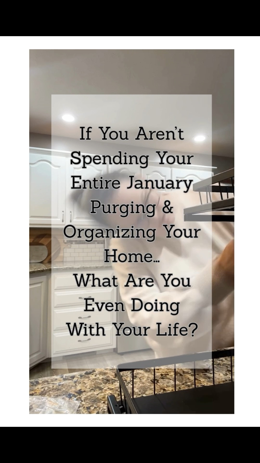 January, the month of home organization… because we aren’t leaving the house anyways and nobody wants to be doing this when the sun comes out ☀️ This under the cabinet rack is a game changer and easy to put together.  Shop it along with other Amazon finds that will help you organize your home 🏡 

#LTKHome #LTKOver40 #LTKmomlife