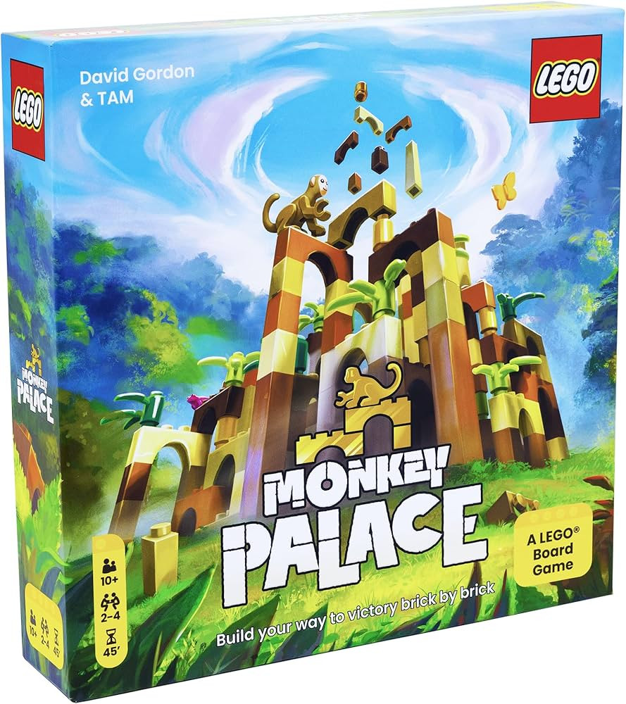 Monkey Palace: A Lego Board Game - Build Your Way to Victory Brick by Brick! Fun Family Brick-Bui... | Amazon (US)