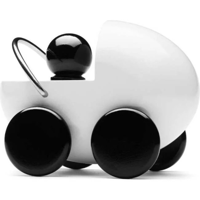 Play Stroller Keepsake White - Kids Toys | Playsam from Maisonette | Maisonette