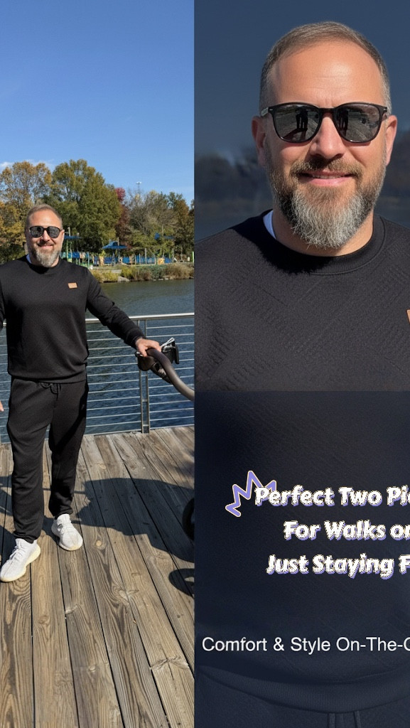 Stepping out in style and comfort with the perfect sweatsuit for those long walks and staying effortlessly fly! 🚶‍♂️✨ This set is a game-changer for casual days, travel, or just chilling at home. The fabric is amazing, super soft, and keeps you cozy without sacrificing an ounce of style. Trust me, you'll want to live in this!
Perfect for:
• Morning strolls
• Airport outfits
• Running errands
• Lounging at home
• Looking put-together without the effort
Linked the exact set for you to snag! You won't regret it.
#SweatsuitStyle #MensFashion #ComfortWear #CasualStyle #OOTD #LTKMen #MensStyle #EverydayFashion #StayFly #WalkInStyle #CozyVibes #FashionFinds #Athleisure #MustHave

#LTKSeasonal #LTKMens #LTKSaleAlert