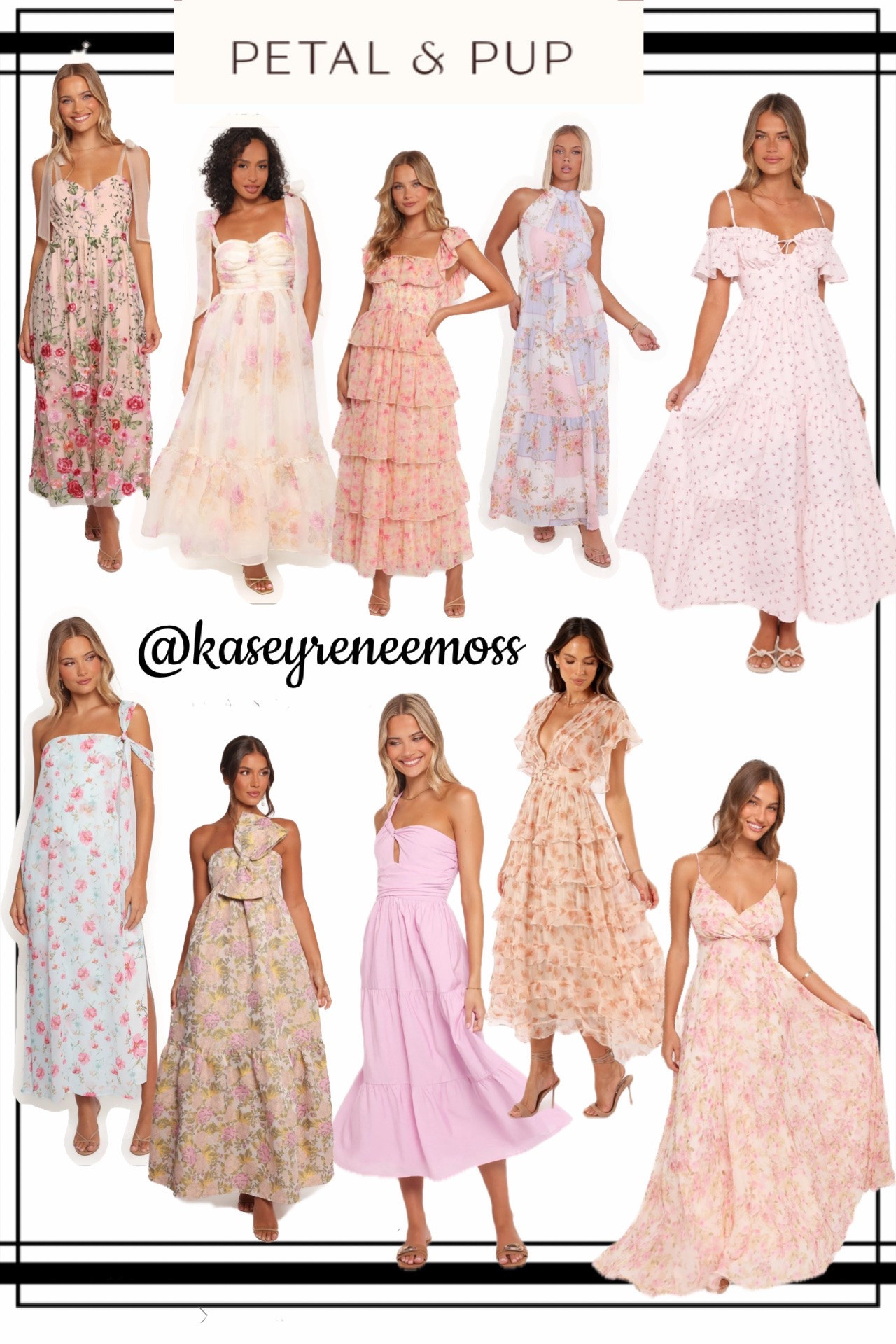 Super cute stylish summer dresses @Petal & Pup