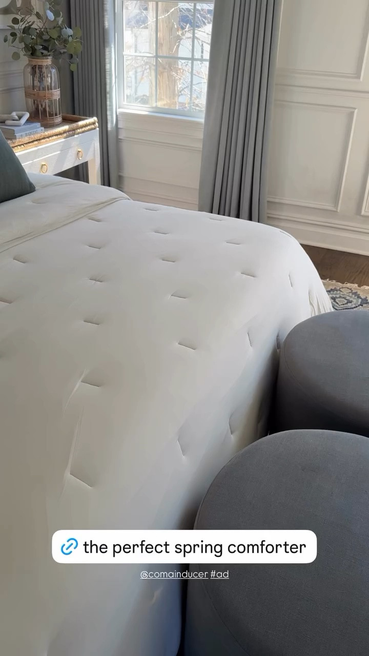 Spring is officially here so now is the perfect time to swap your winter bedding for something lighter and the Coma Inducer is just that! #ad 

This comforter is the softest you’ll ever feel, perfectly oversized and cooling — perfect for those warmer nights ahead. I promise you’ll have trouble getting out of bed! Linking some of my favorite styles 🙌🏻 

#LTKSeasonal #LTKselfcare #LTKHome