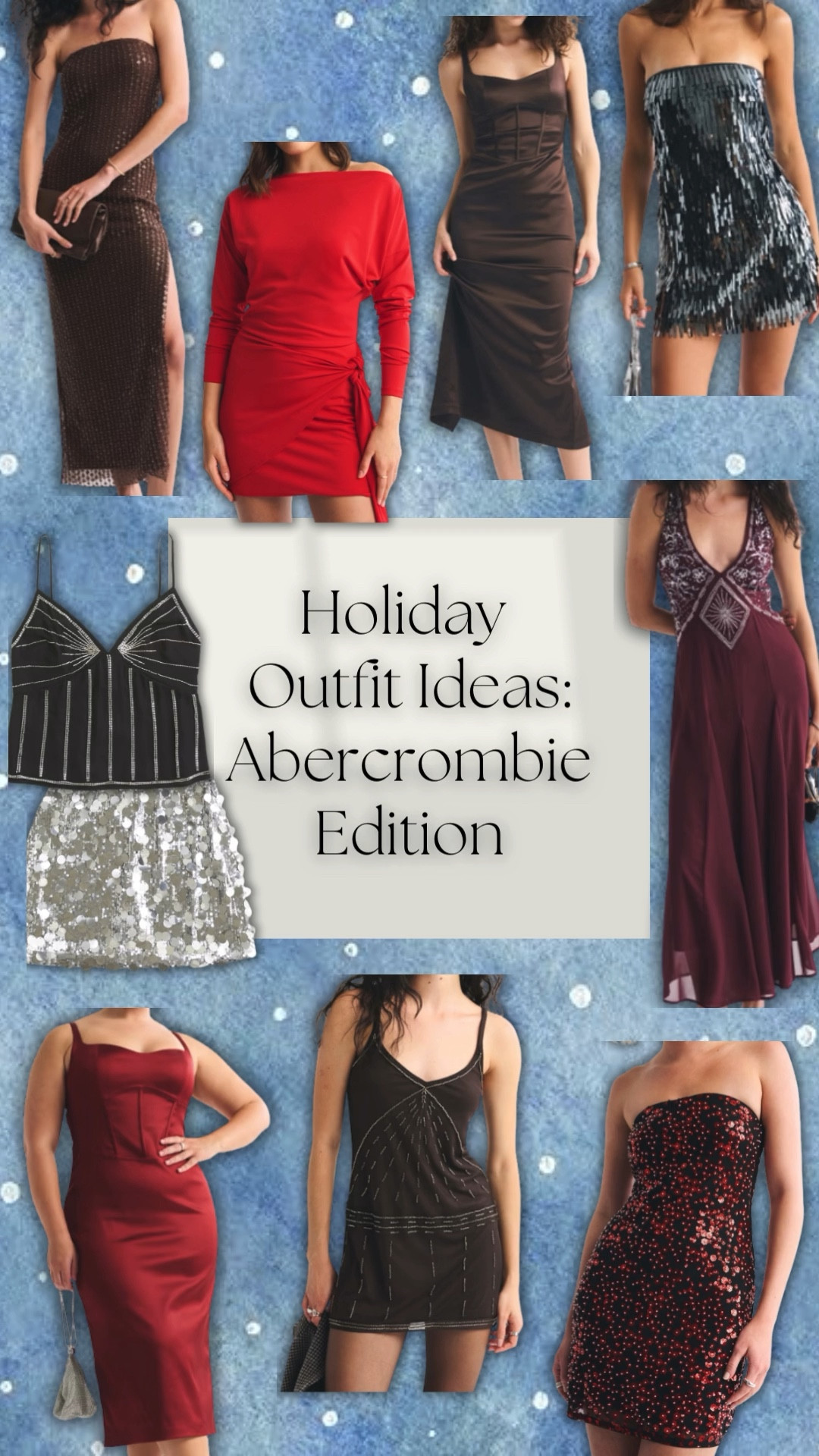 Holiday parties are right around the corner. I gathered some of my favorite Abercrombie outfits  

#LTKHoliday #LTKootd #LTKgrwm