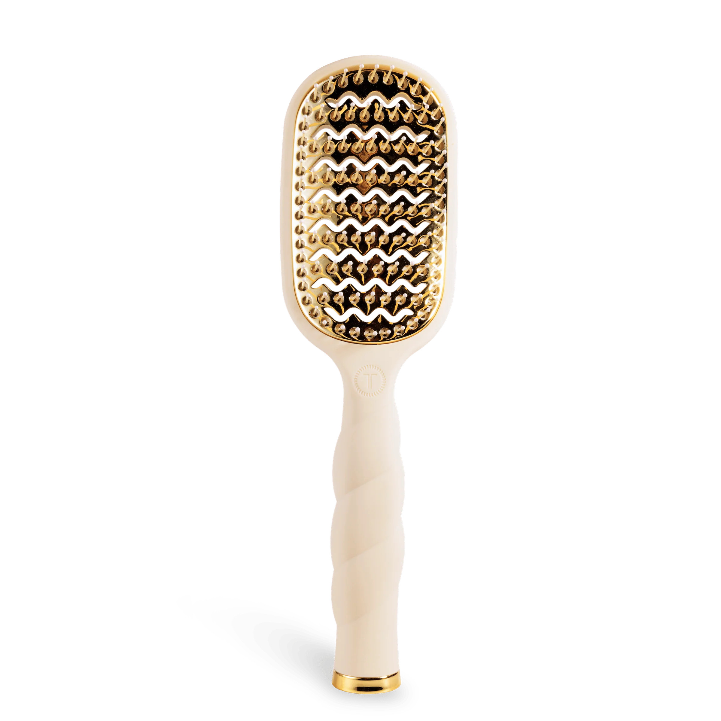 Vented Hair Brush - Tan | TELETIES