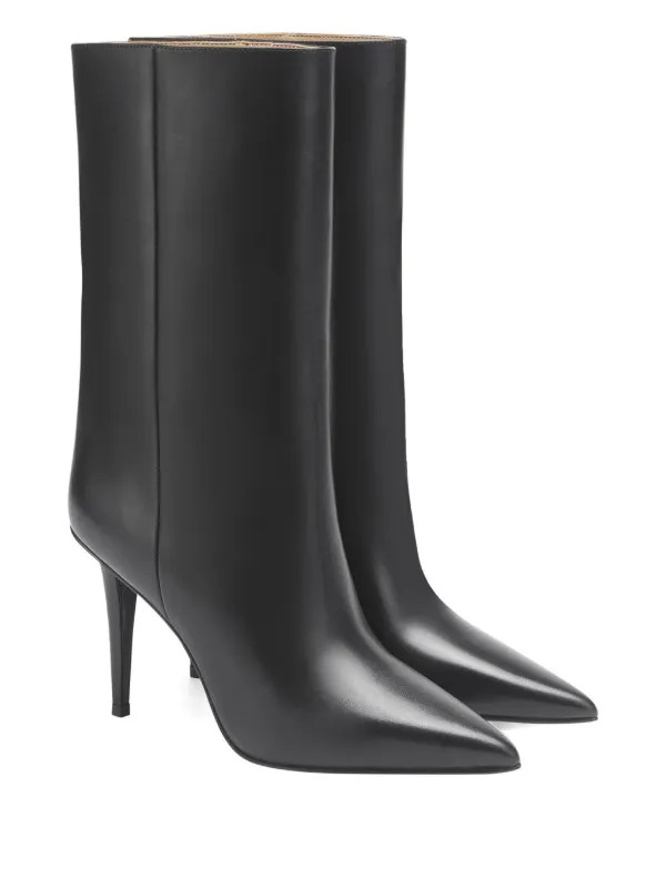 leather heeled ankle boots | Farfetch Global