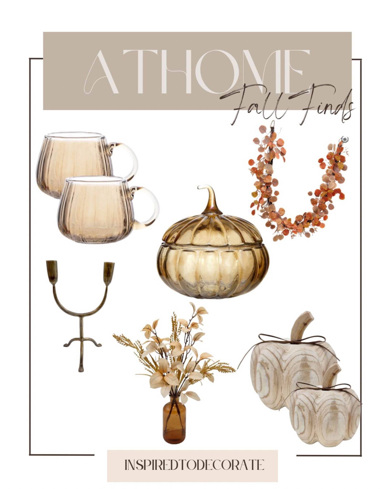 #mugs #fallgarland # candleholder #pumpkindish

#LTKhome #LTKSeasonal