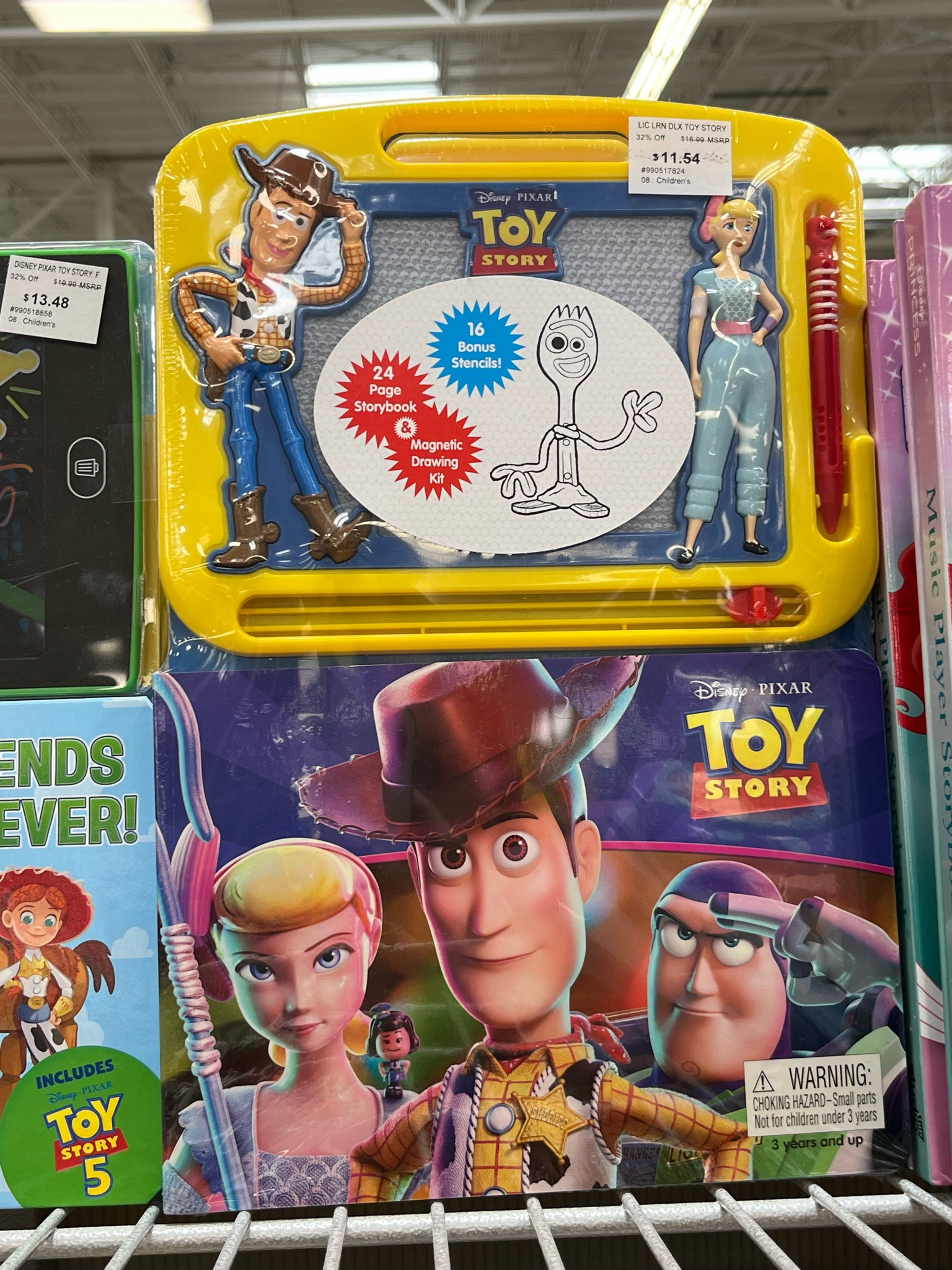 Toy Story | Toy Story 5 Toys | Toy Story Magnetic Drawing Kit | Toy Story Story Book 

 #LTKKids
