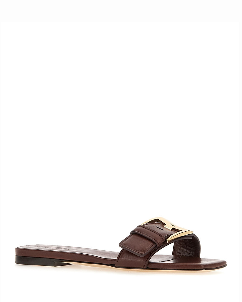 Tod's Women's Leather Slide Sandals | Bloomingdale's (US)