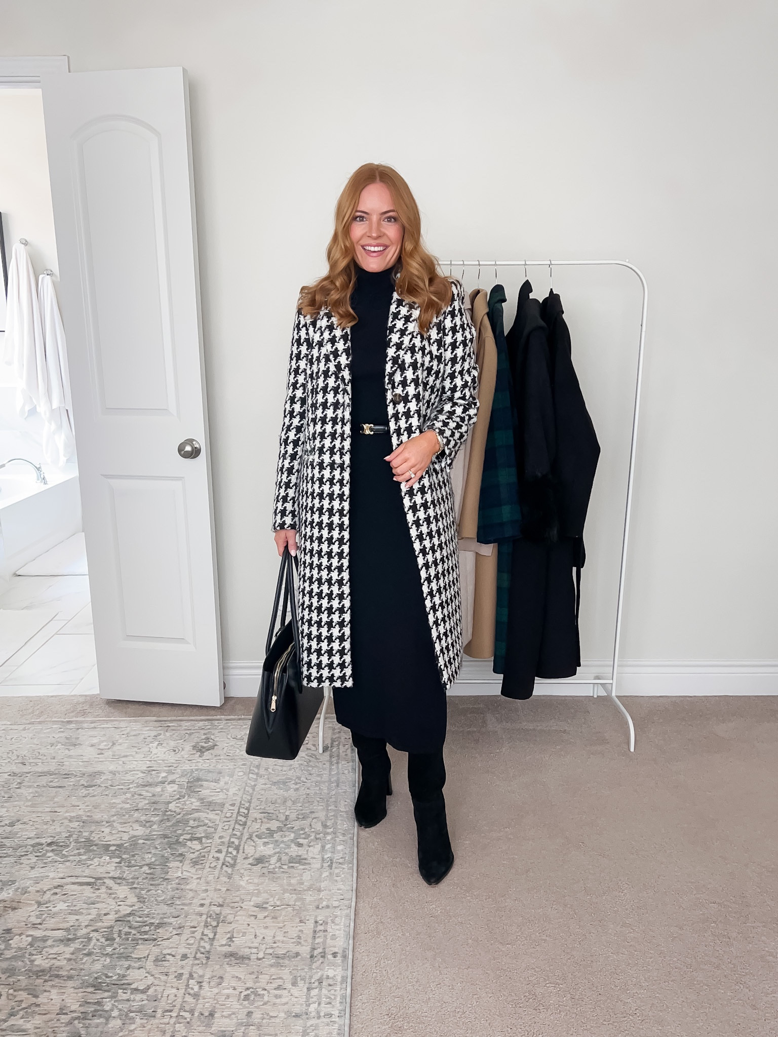 how to style a black sweater dress 

#LTKSeasonal #LTKstyletip #LTKworkwear