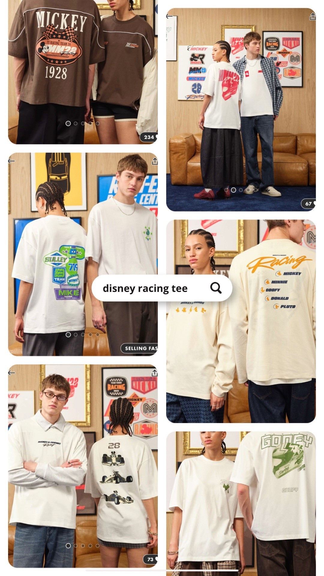 Disney racing tees🏎️✨

#LTKValentine #LTKootd #LTKgrwm