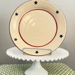 Large Vintage 11.5" American Pottery Dinner Plate - Etsy | Etsy (Global)