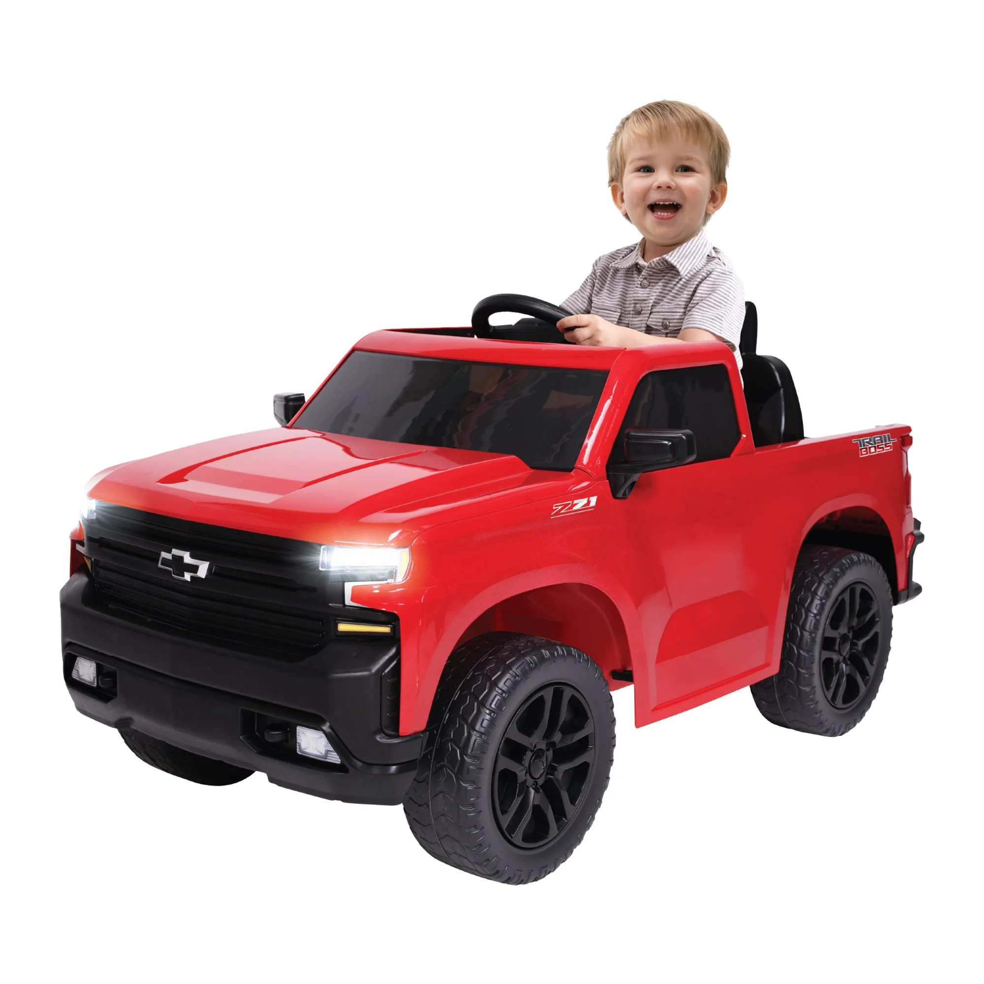 Kalee 6V Red Chevy Silverado Trail Boss Pickup Truck - Walmart.com | Walmart (US)