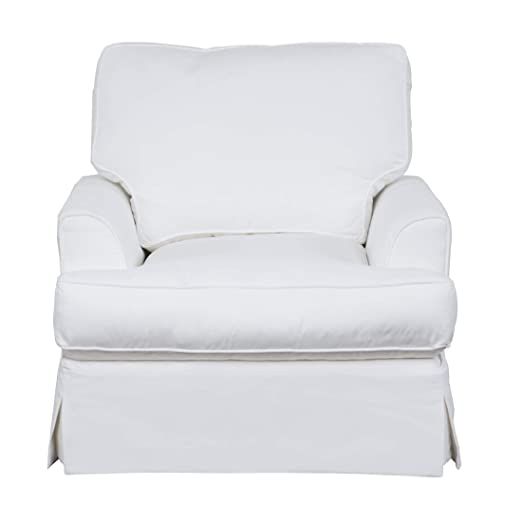 Sunset Trading Ariana Chair, White | Amazon (US)