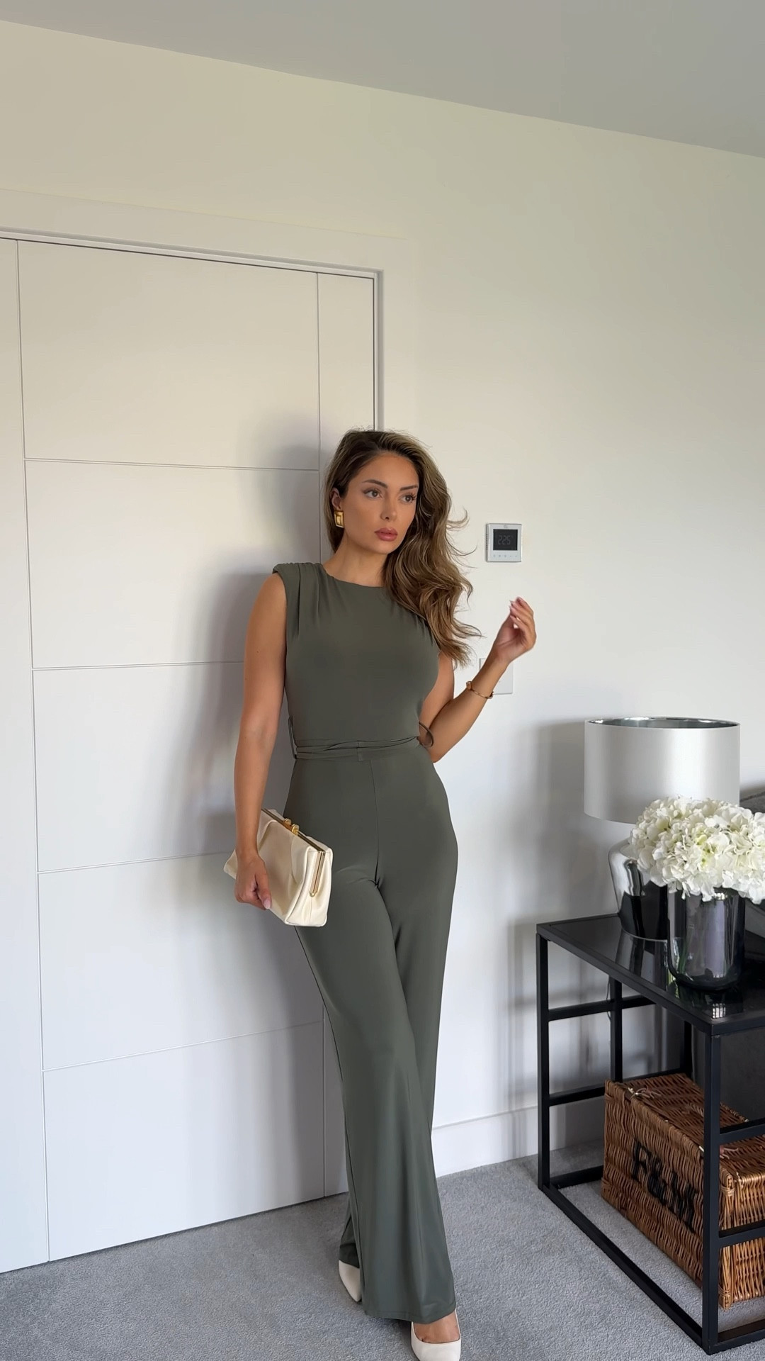 A khaki moment 

#eveningwear #khaki #stylingajumpsuit #stylingideas #eveningdress #whattowear #weddingguest #races #birthday 

#LTKFashionMonth #LTKpartywear #LTKautumn