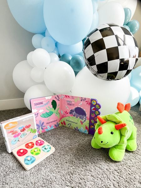 First birthday gift ideas for boys who love dinosaurs 🦕 🦖 

Dinosaur themed birthday gift ideas, one year old boy gift idea, one year old toys, dinosaur book 

#LTKBaby #LTKFamily #LTKKids