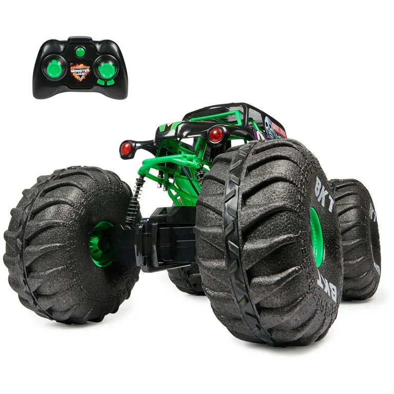 Monster Jam, Mega Grave Digger All-Terrain Remote Control Monster Truck, 1:6 Scale - Walmart.com | Walmart (US)
