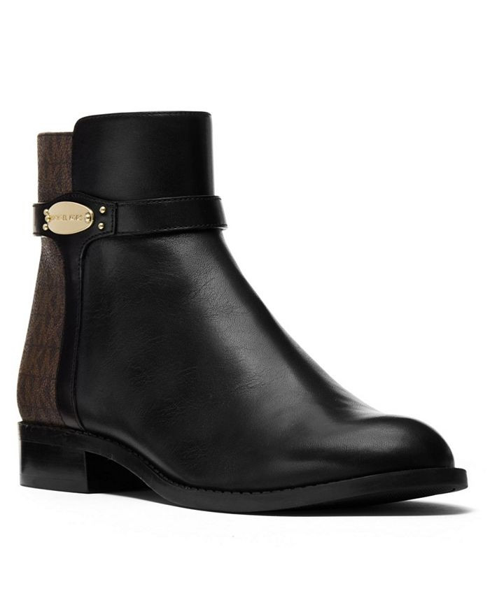 Michael Kors Women's Finley Tailored Ankle Booties & Reviews - Booties - Shoes - Macy's | Macys (US)